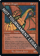 Shivan Dragon Retro Frame (467) [30A]