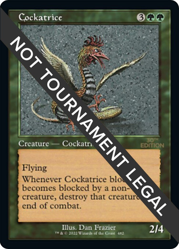 Cockatrice Retro Frame (482) [30A]