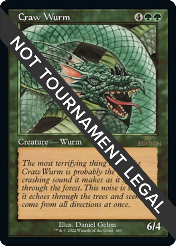 Craw Wurm Retro Frame (483) [30A]