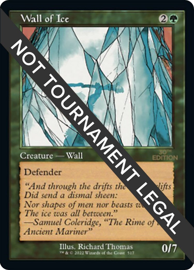 Wall of Ice Retro Frame (517) [30A]
