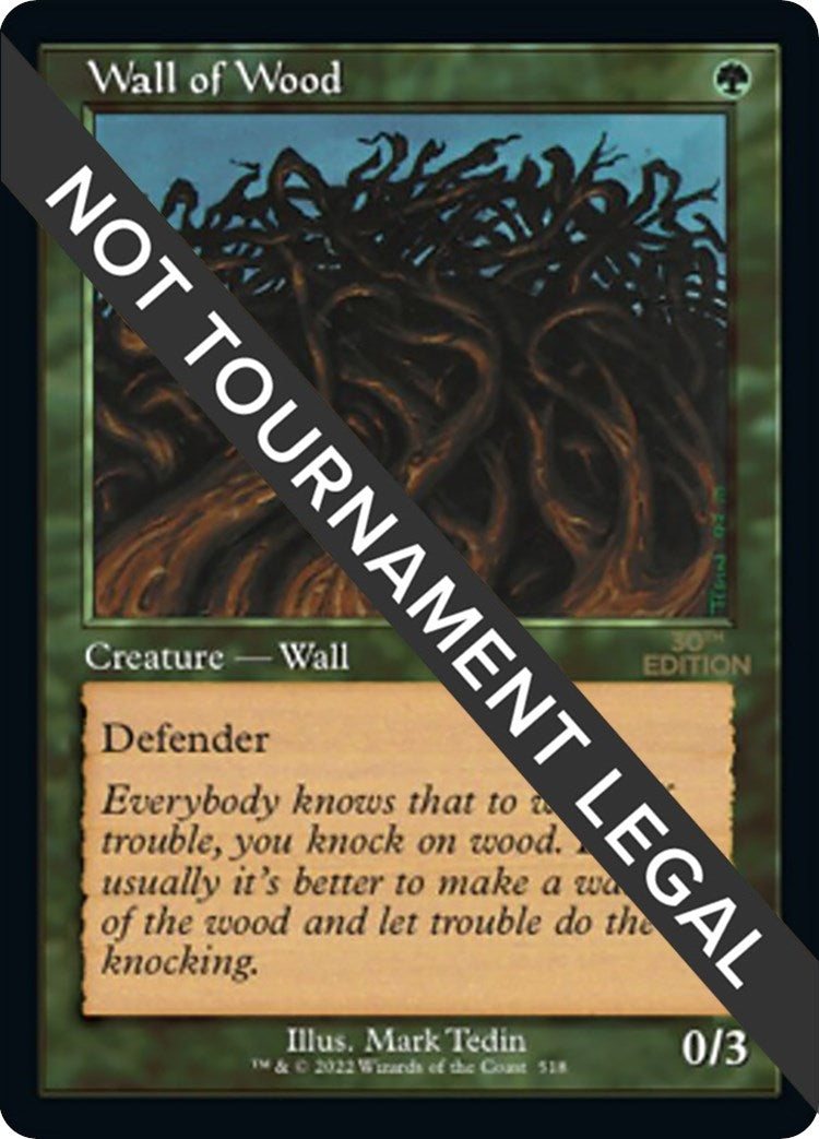 Wall of Wood Retro Frame (518) [30A]