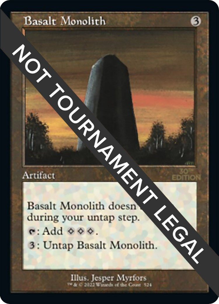 Basalt Monolith Retro Frame (524) [30A]