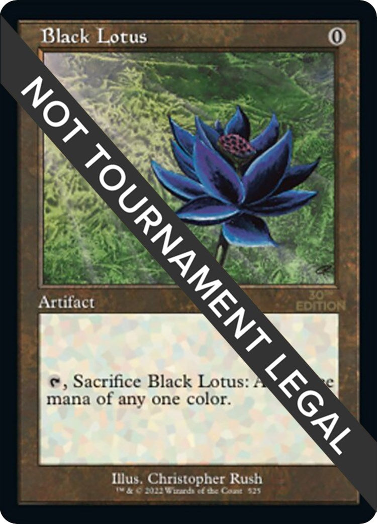 Black Lotus Retro Frame (525) [30A]