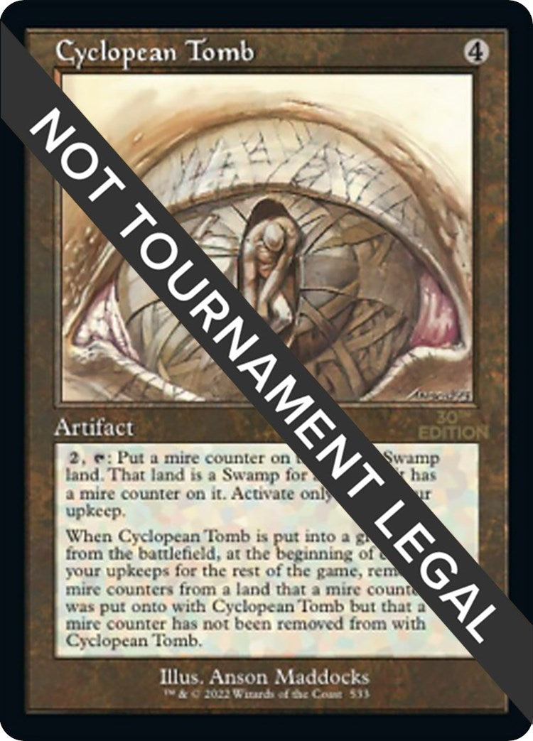 Cyclopean Tomb Retro Frame (533) [30A]