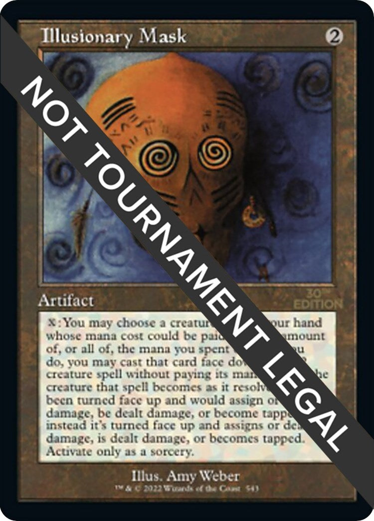 Illusionary Mask Retro Frame (543) [30A]