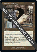 Library of Leng Retro Frame (551) [30A]