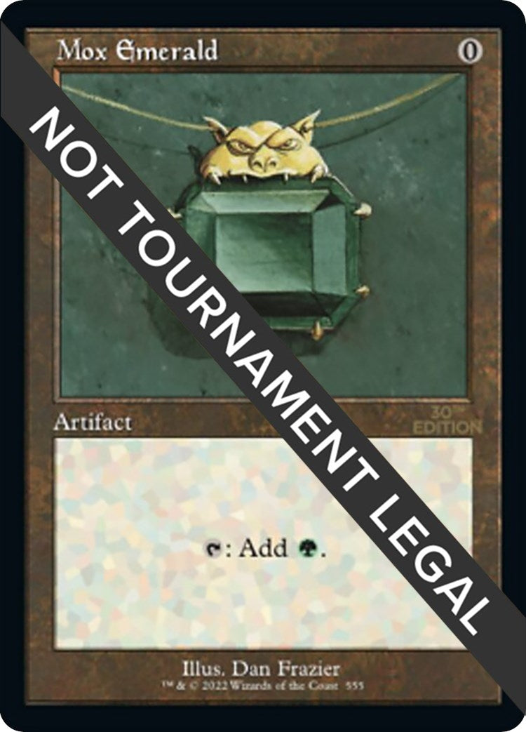 Mox Emerald Retro Frame (555) [30A]