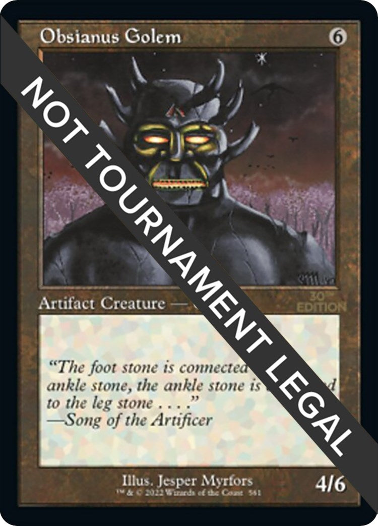 Obsianus Golem Retro Frame (561) [30A]