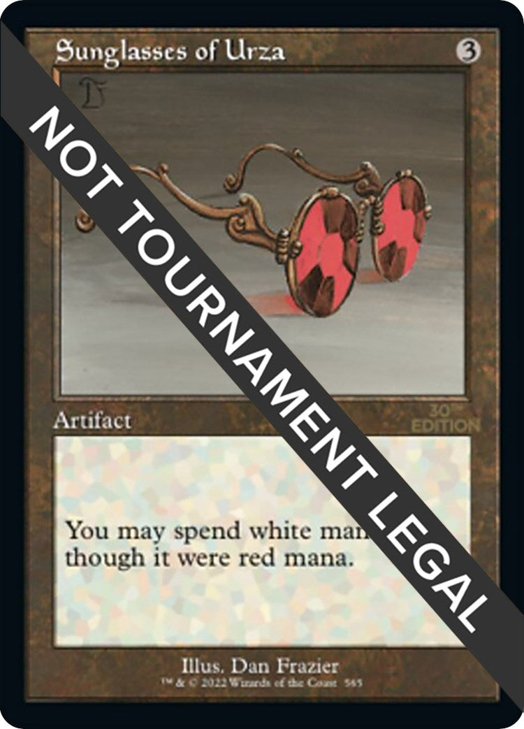Sunglasses of Urza Retro Frame (565) [30A]