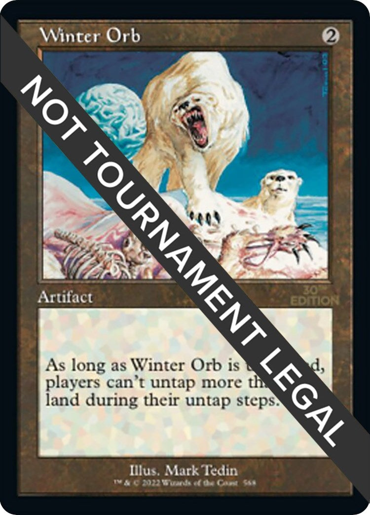 Winter Orb Retro Frame (568) [30A]