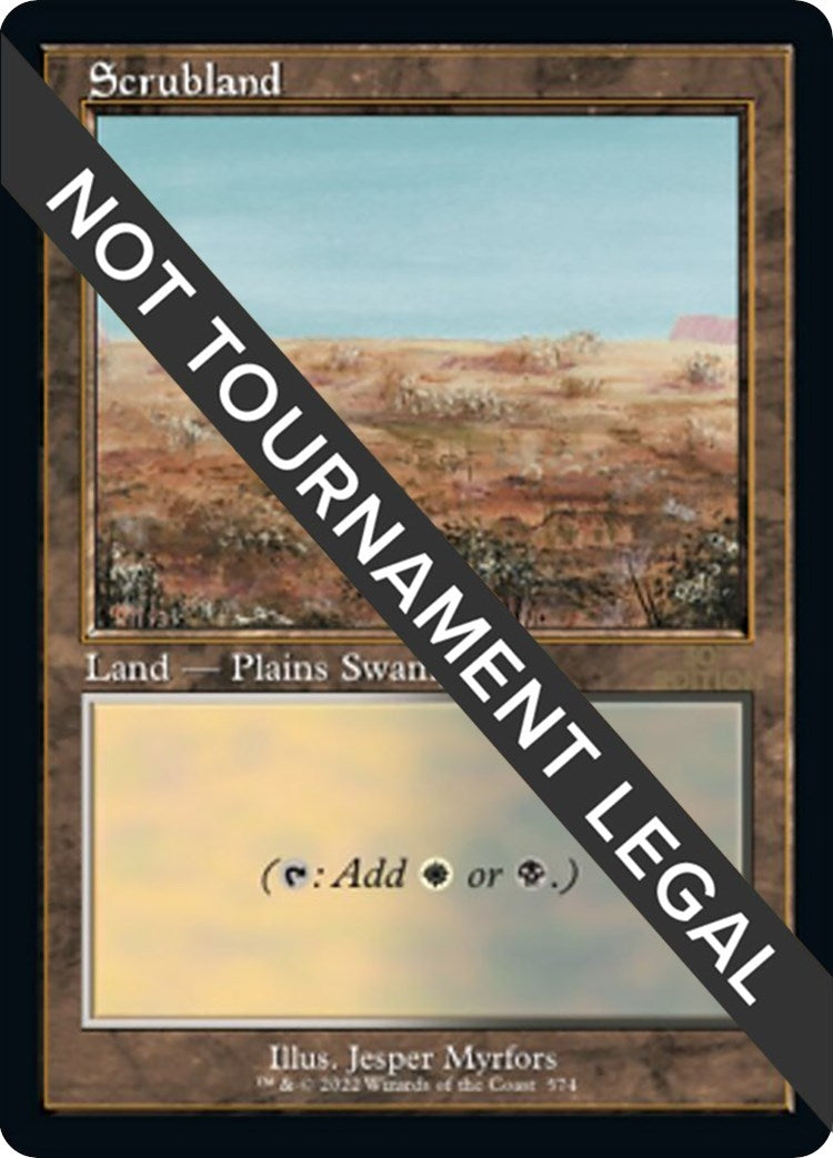 Scrubland Retro Frame (574) [30A]