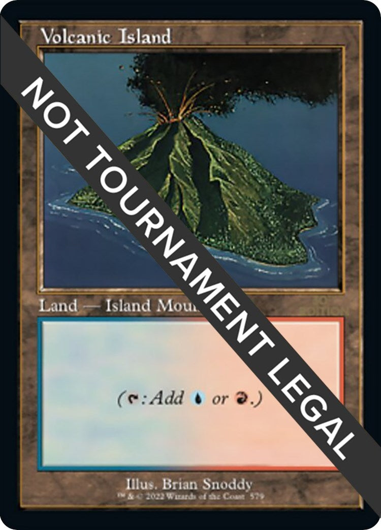 Volcanic Island Retro Frame (579) [30A]