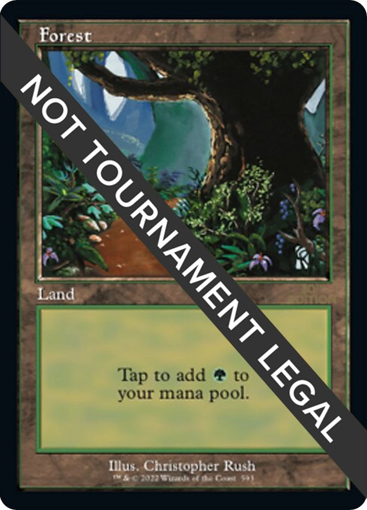 Forest 593 Retro Frame (593) [30A]
