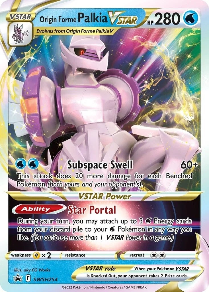 Origin Forme Palkia VSTAR (SWSH254) [SWSD]