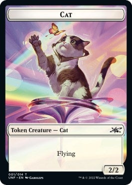 Cat Balloon Double sided Token [UNF]