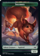 Squirrel Storm Crow Double sided Token [UNF]