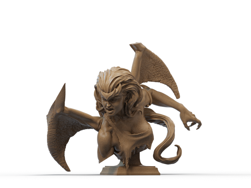 Demona Resin Bust - view 1
