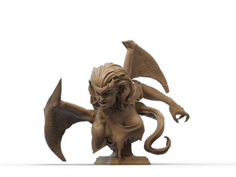 Demona Resin Bust - view 1