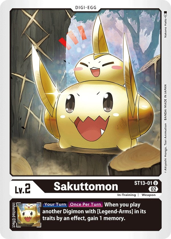 Image for Sakuttomon [Starter Deck 13: Ragnaloardmon]