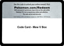 Code Card Mew V Box [MCAP]
