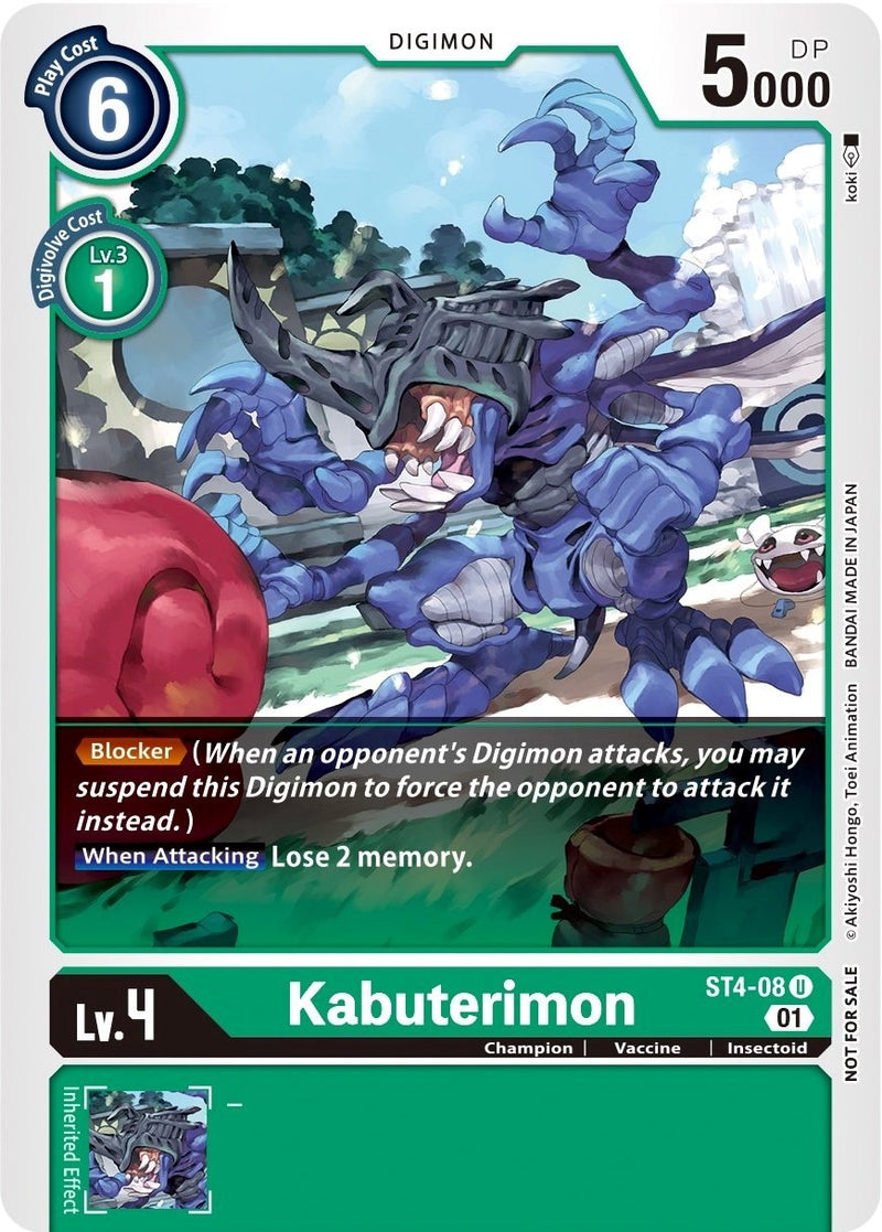 Image for Kabuterimon (Winner Pack Xros Encounter) [Starter Deck 04: Giga Green]