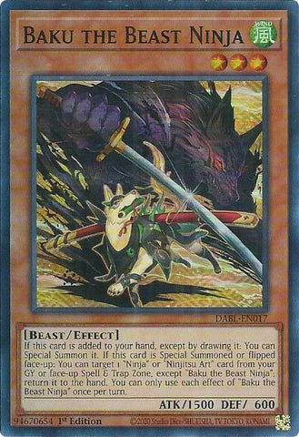 Baku the Beast Ninja (DABL-EN017) [DABL]