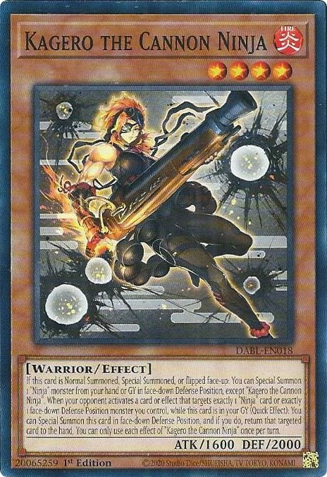 Kagero the Cannon Ninja (DABL-EN018) [DABL]