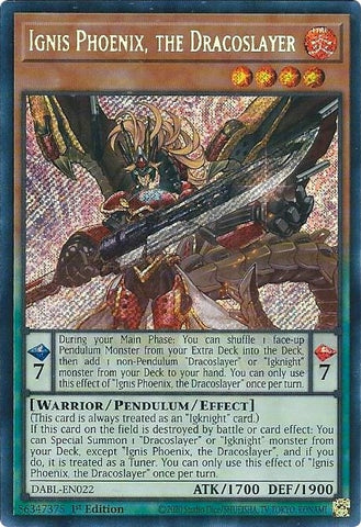 Ignis Phoenix the Dracoslayer (DABL-EN022) [DABL]