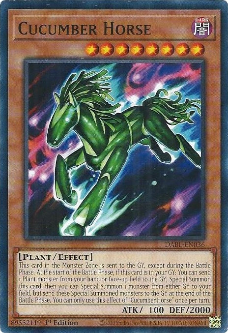 Cucumber Horse (DABL-EN036) [DABL]