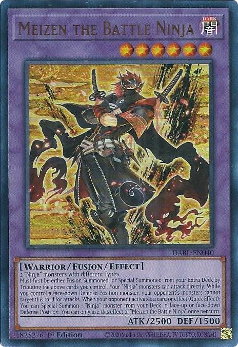 Meizen the Battle Ninja (DABL-EN040) [DABL]