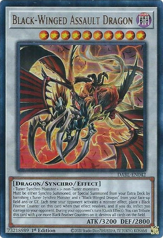 Black Winged Assault Dragon (DABL-EN042) [DABL]