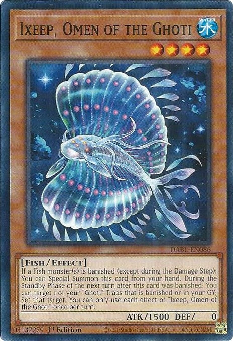 Ixeep Omen of the Ghoti (DABL-EN086) [DABL]