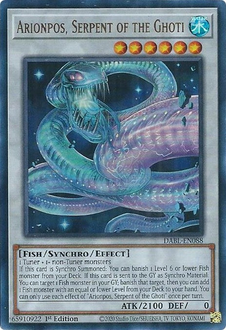 Arionpos Serpent of the Ghoti (DABL-EN088) [DABL]