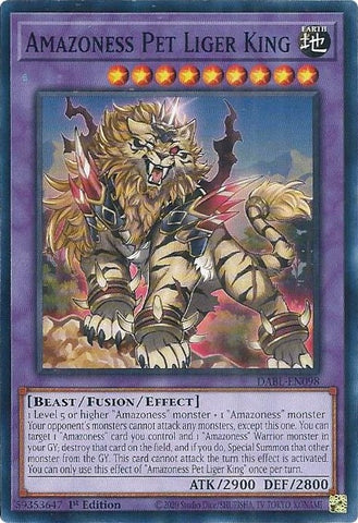 Amazoness Pet Liger King (DABL-EN098) [DABL]