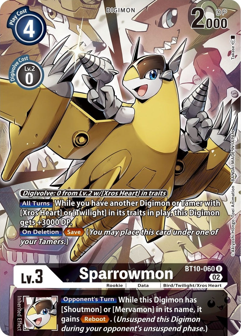 Image for Sparrowmon (Alternate Art) [Xros Encounter]