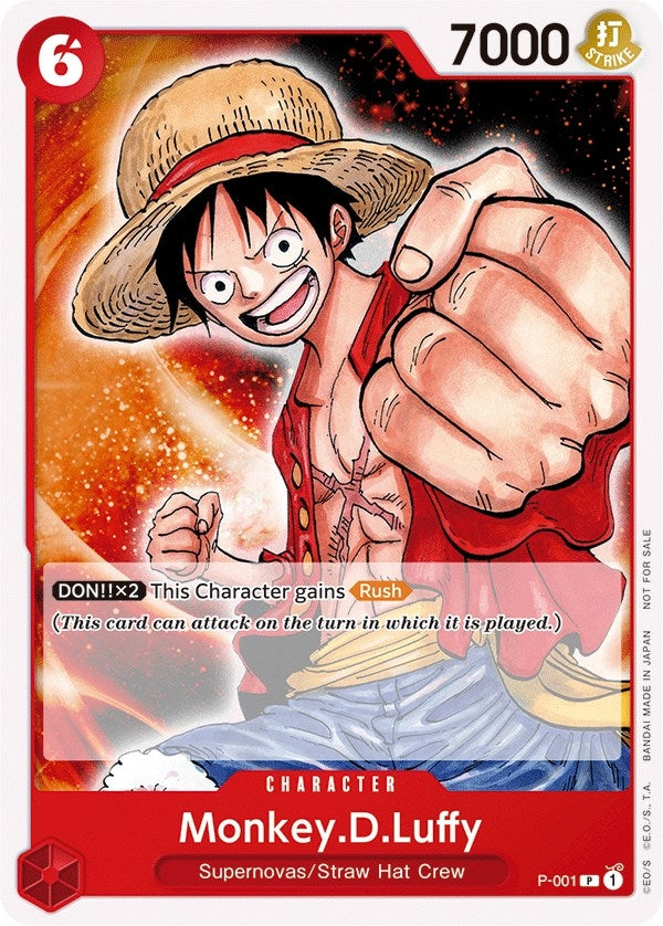 MonkeyDLuffy Promotion Pack 2022 (P-001) [OP-PR]