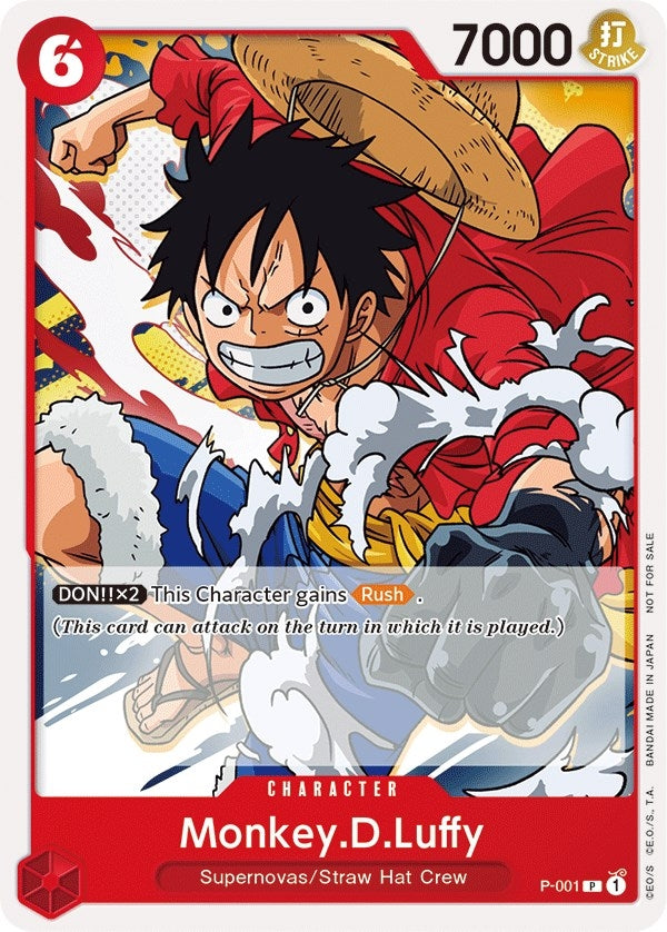 MonkeyDLuffy Super Pre Release Participant (P-001) [OP-PR]