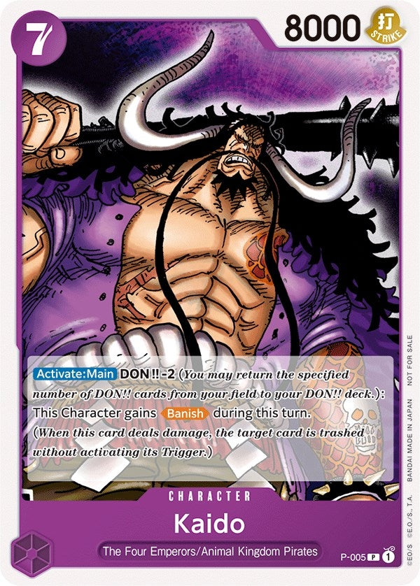 Kaido Promotion Pack 2022 (P-005) [OP-PR]