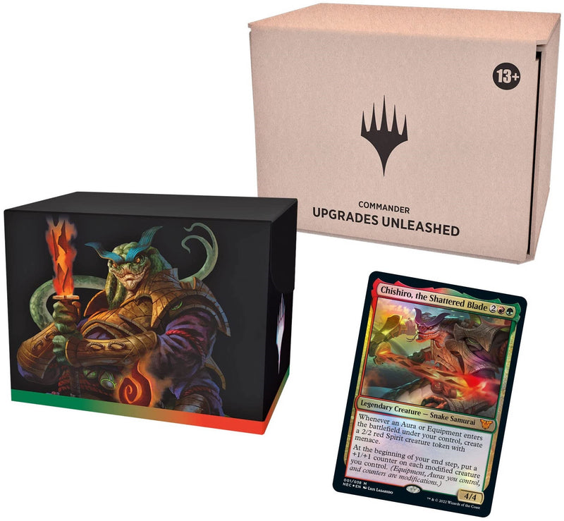Kamigawa Neon Dynasty Commander Deck Upgrades Unleashed Minimal Packaging [NEC]