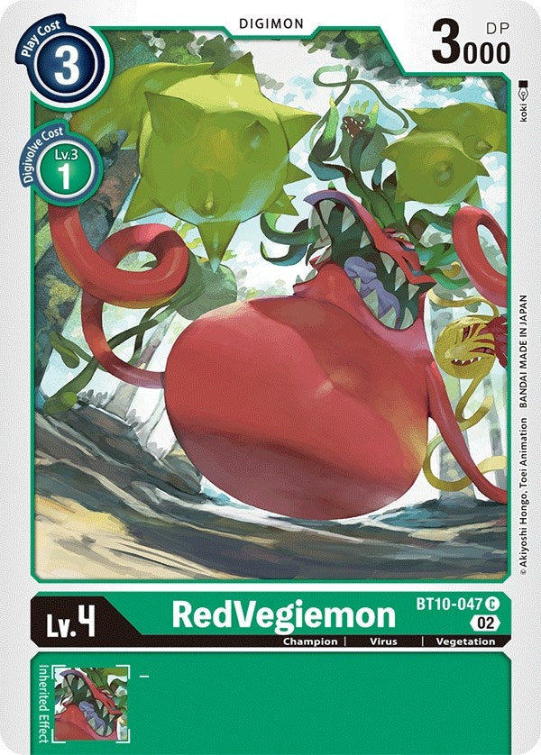 Image for RedVegiemon [Xros Encounter]