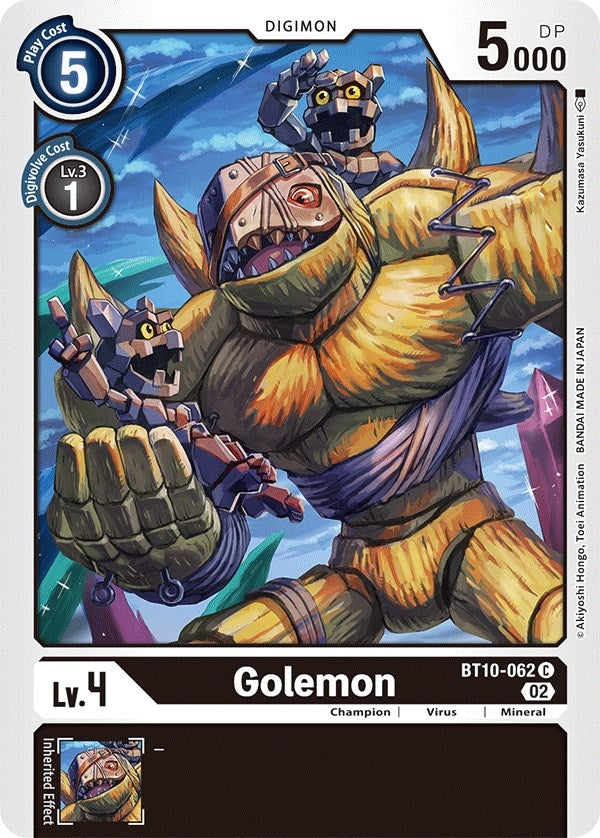 Image for Golemon [Xros Encounter]
