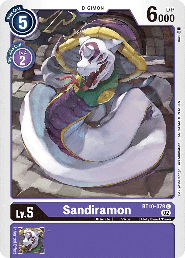 Image for Sandiramon [Xros Encounter]