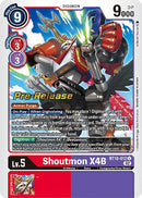 Image for Shoutmon X4B [Xros Encounter Pre-Release Cards]