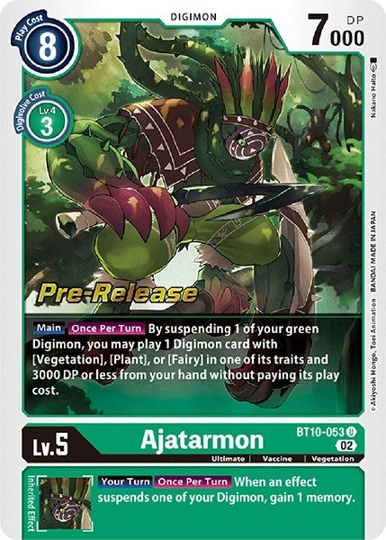 Image for Ajatarmon [Xros Encounter Pre-Release Cards]