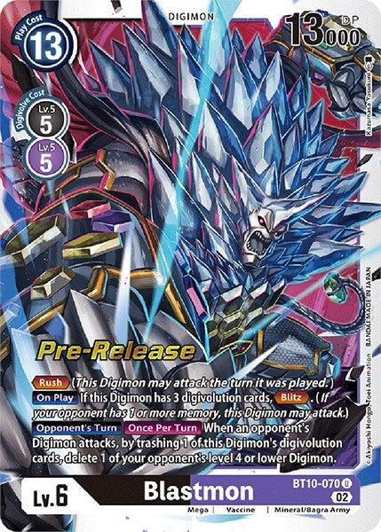Image for Blastmon [Xros Encounter Pre-Release Cards]