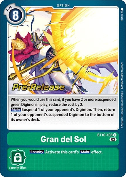 Image for Gran del Sol [Xros Encounter Pre-Release Cards]
