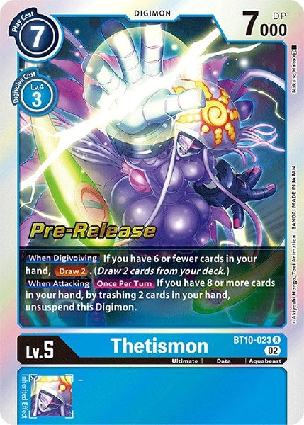 Image for Thetismon [Xros Encounter Pre-Release Cards]