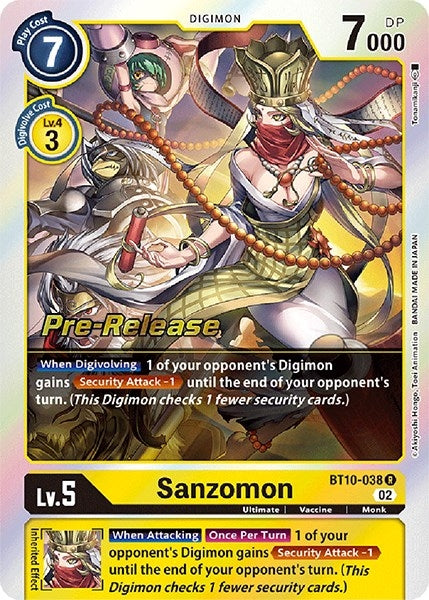 Image for Sanzomon [Xros Encounter Pre-Release Cards]