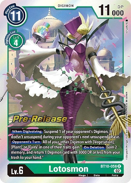 Image for Lotosmon [Xros Encounter Pre-Release Cards]