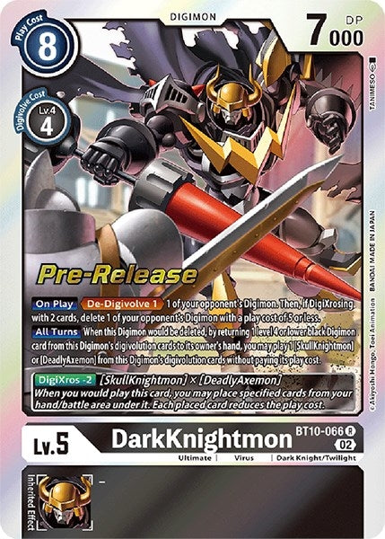 Image for DarkKnightmon [Xros Encounter Pre-Release Cards]